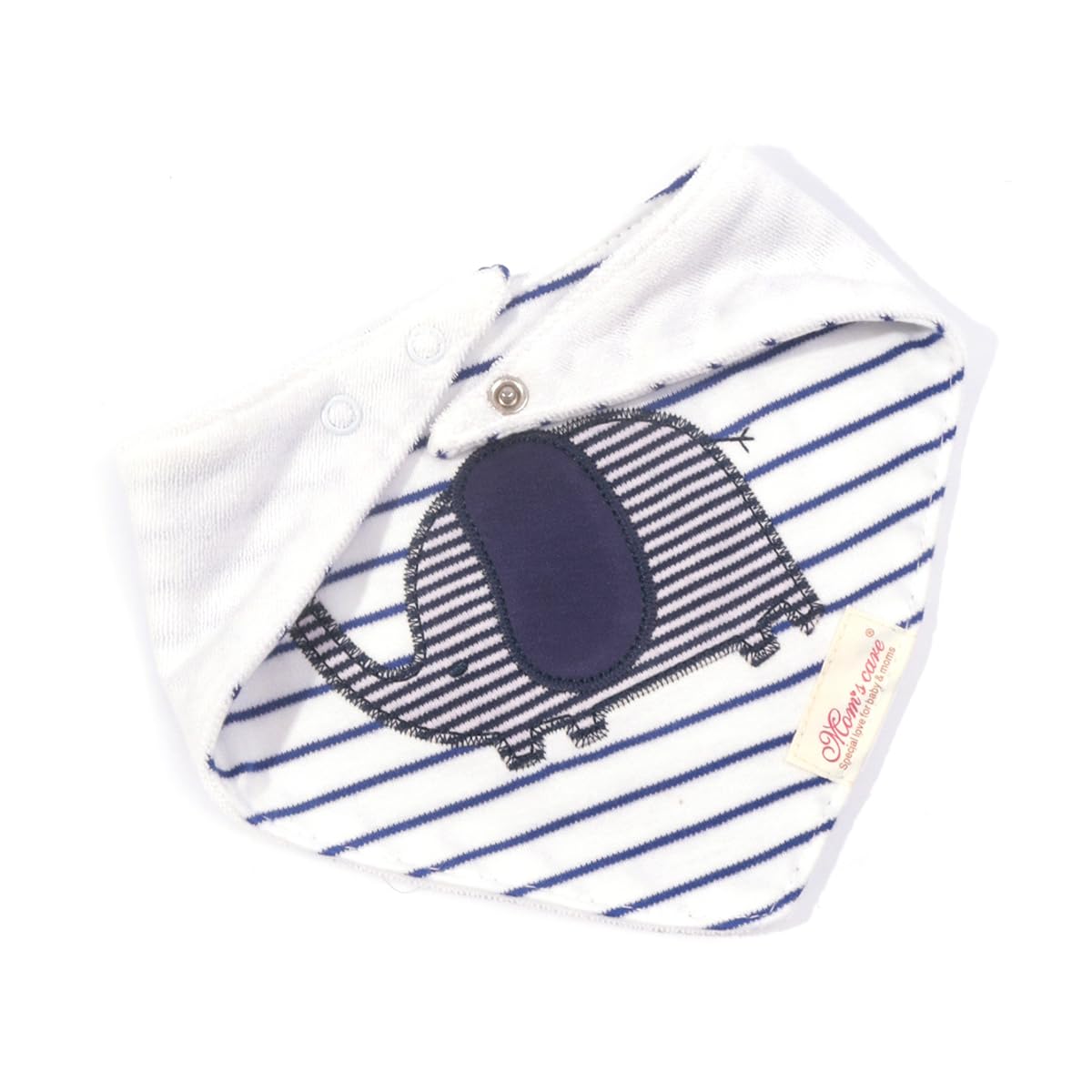 JN&LULU easy-care bibs simplify cleanup after meals.