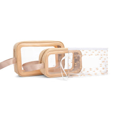 Jo & Go medium pouch organized for on-the-go essentials.