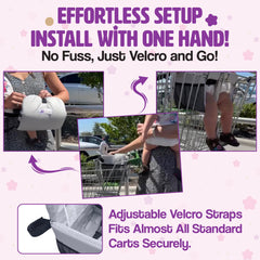 JoSeat washable fabric keeps the cover fresh after spills and daily use.