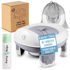 Joa Baby extra-tall potty seat elevates posture for comfortable training