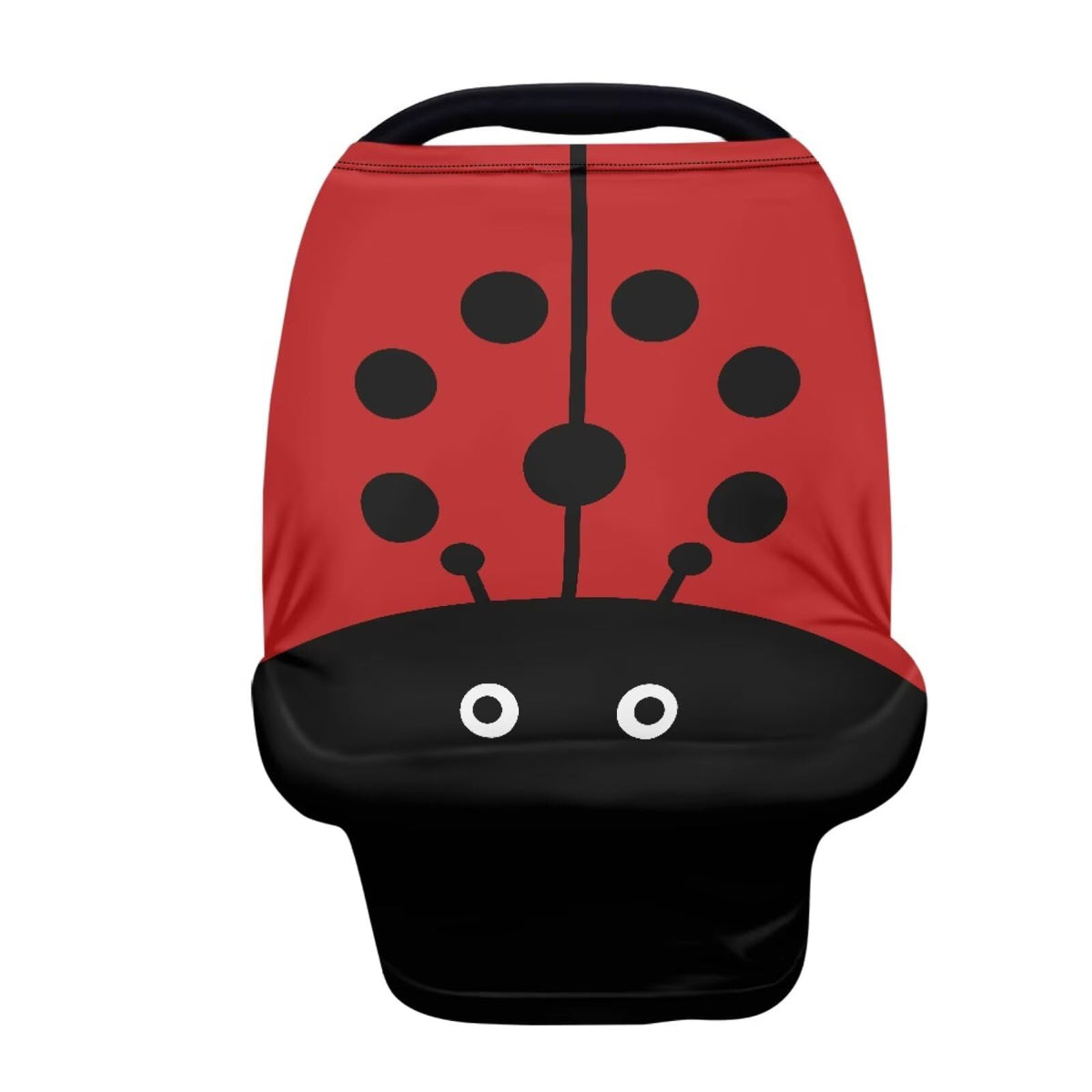 JOAIFO Beetle carseat cover shields baby from sun and wind during strolls.