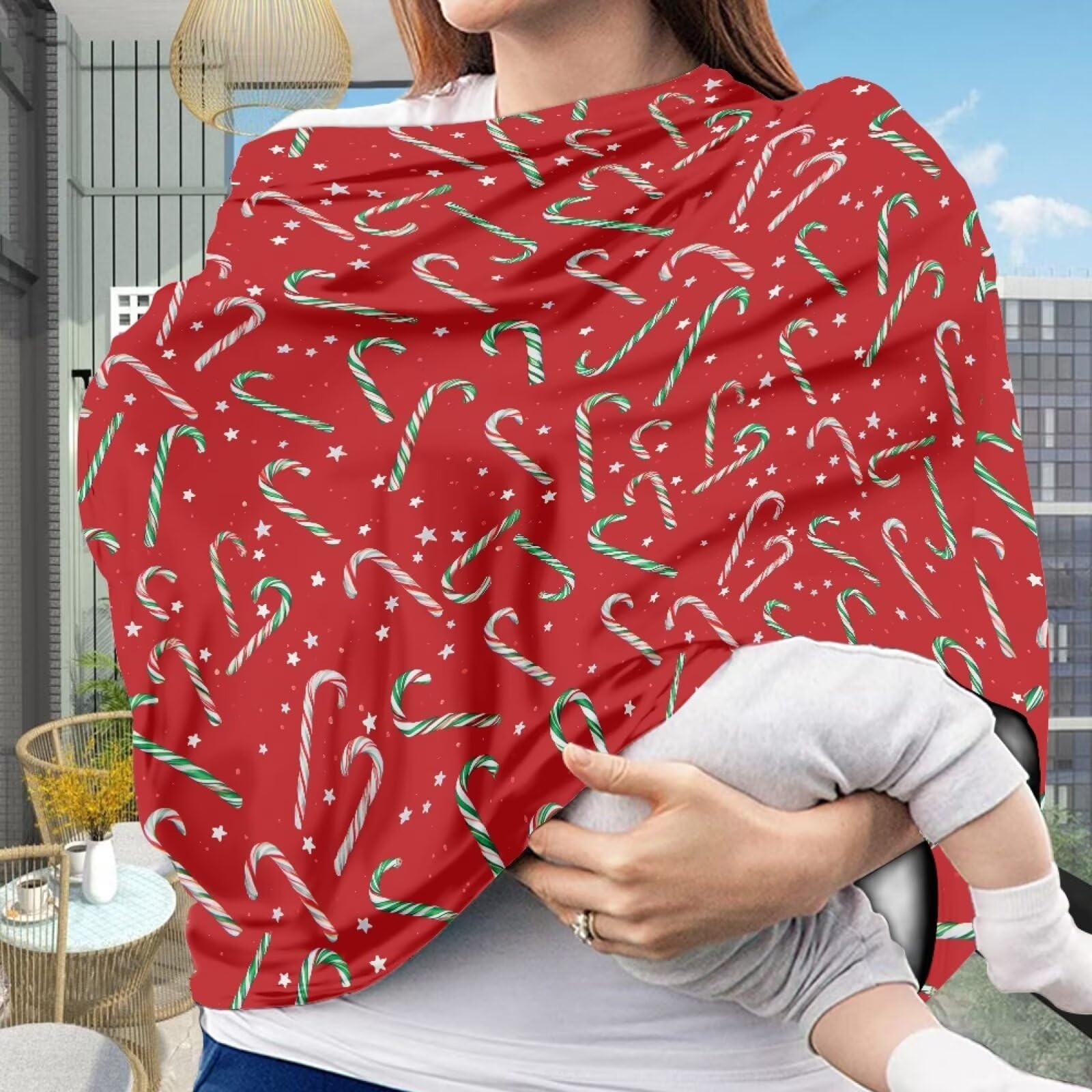 JOAIFO nursing cover providing privacy during feeding