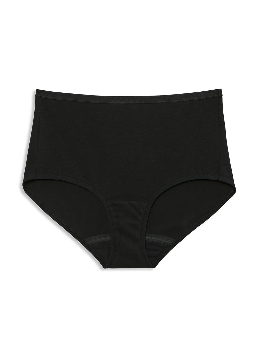 Close up of waistband on Jockey brief showing soft cotton stretch and smooth silhouette