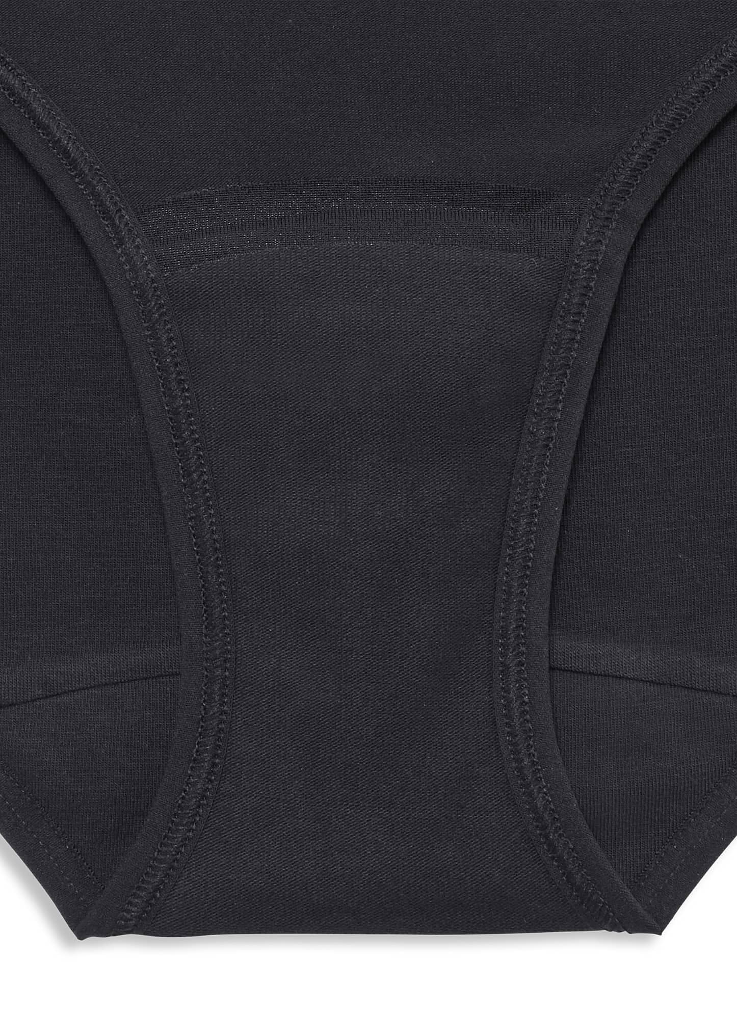 Waterproof thread detail on Jockey brief adds side-leak protection during activity