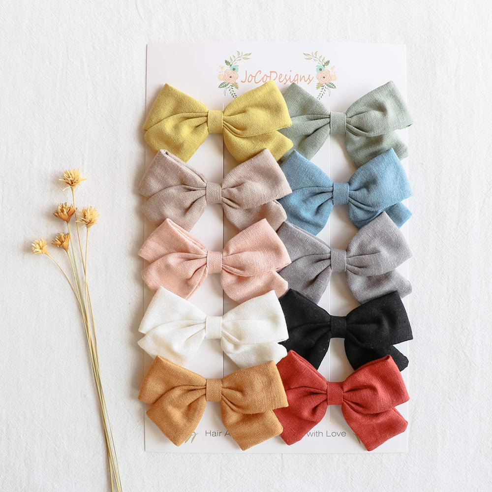 JoCoDesigns multicolor hair clips ensemble offers secure, gentle hold for everyday styles.
