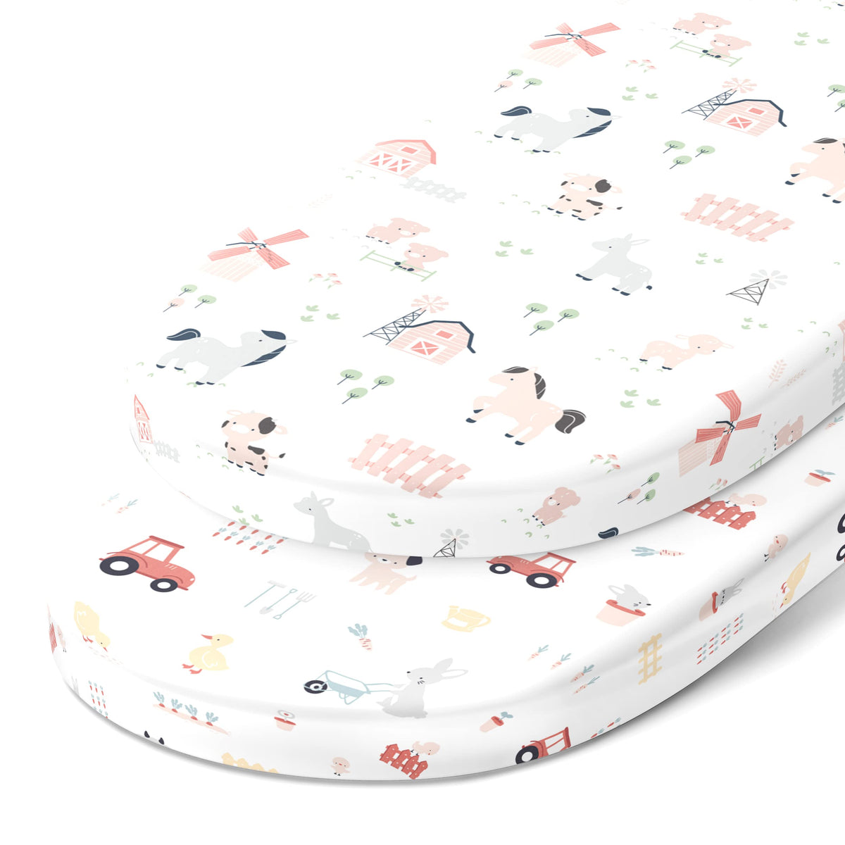 Joey and Joan bassinet sheet for Fisher-Price soothing motions, calming baby
