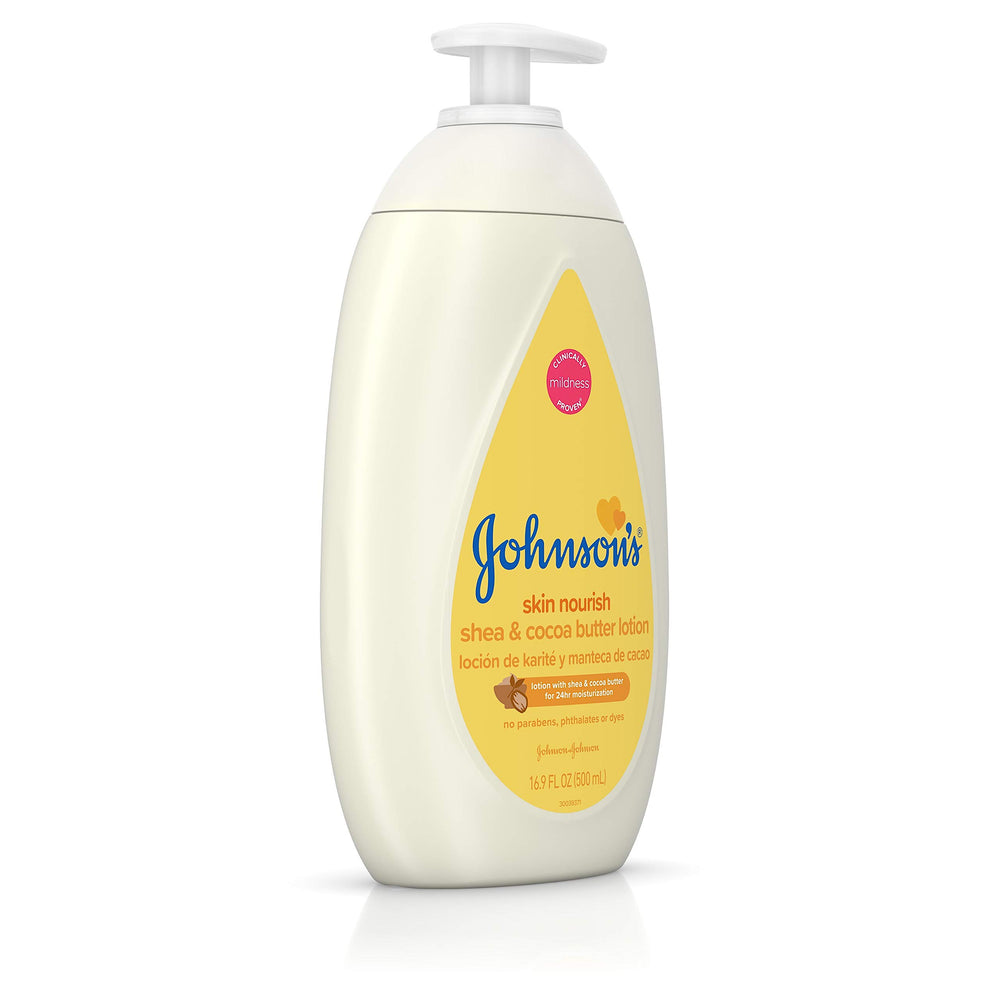 Lotion on the go in a stroller-ready scene for dry skin care