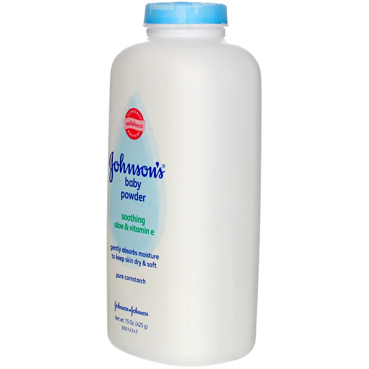 Beach day use: Johnson’s Aloe & Vitamin E baby powder helps remove sand easily.