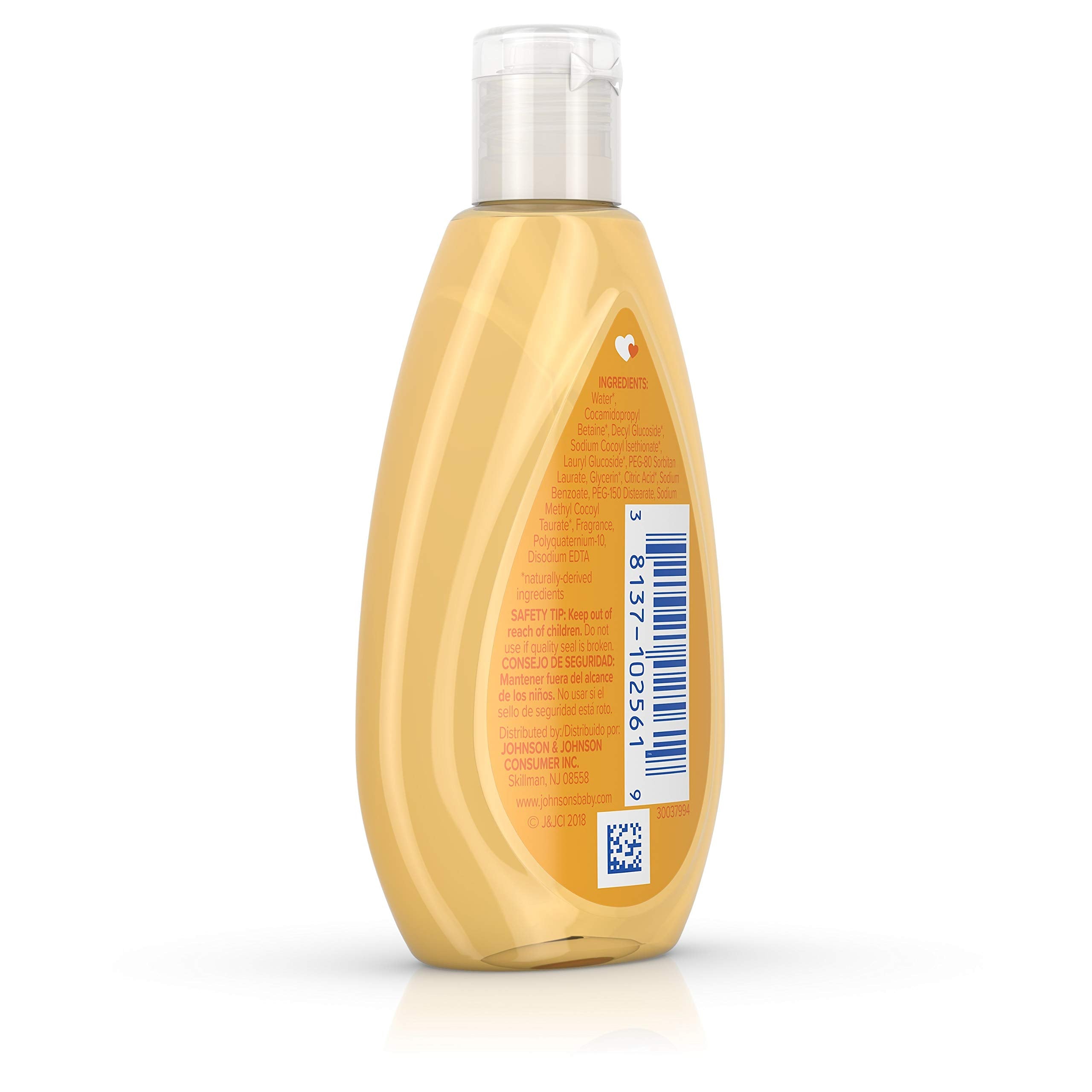 Foamy lather creates a calming bath experience for little ones.