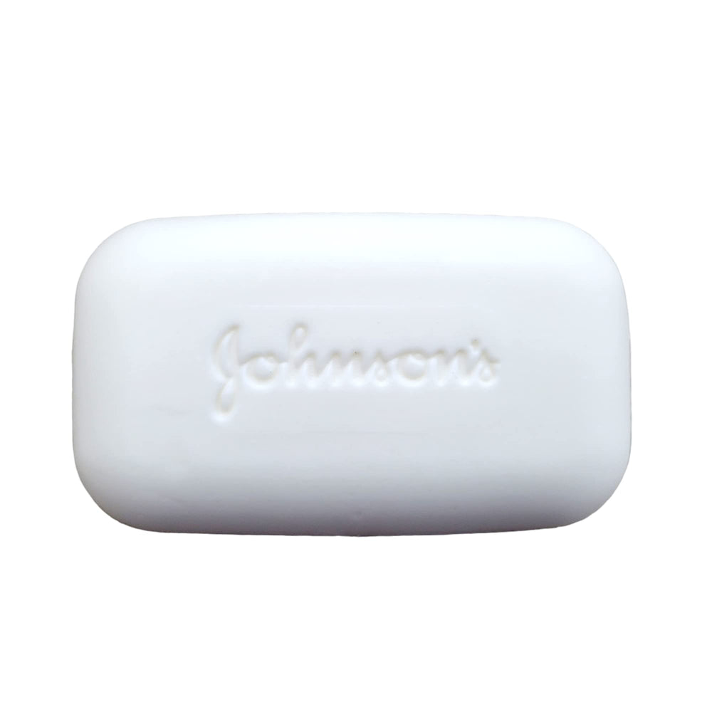 Johnson's Baby Soap Milk rich lather closeup displaying creamy cleansing