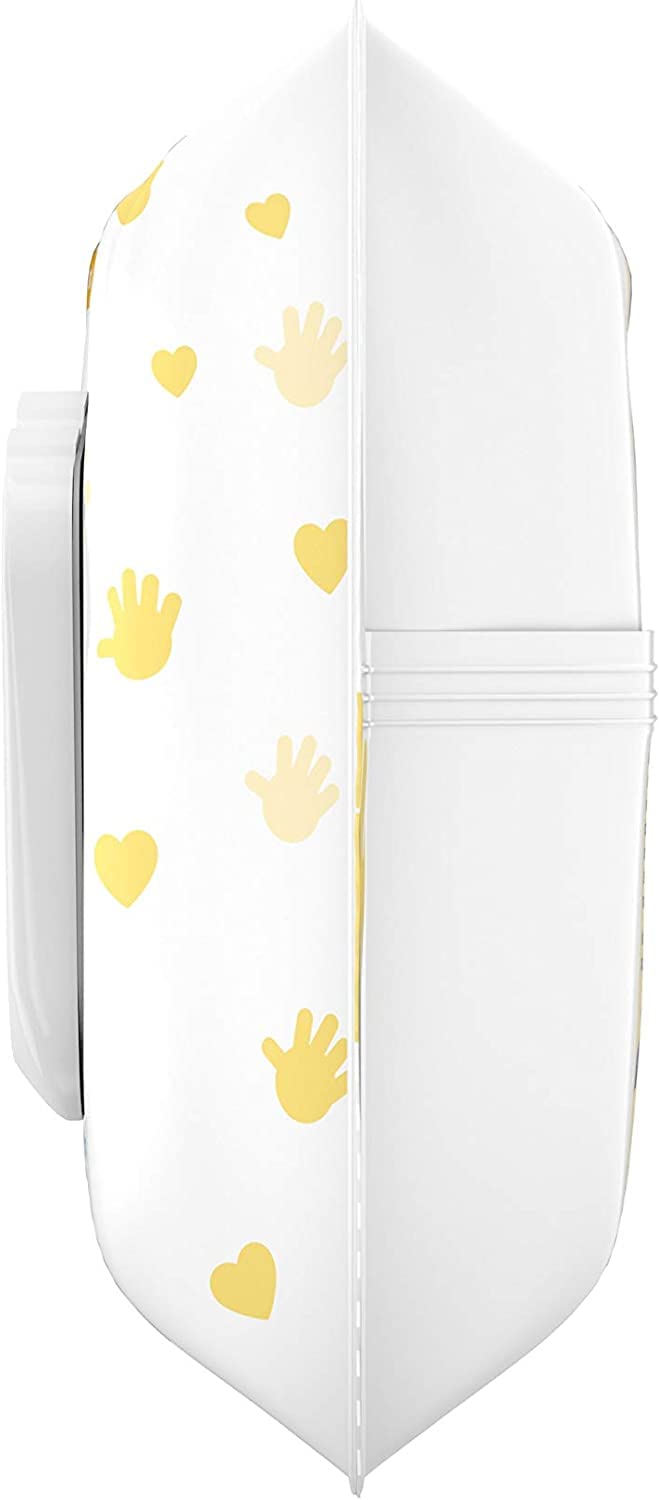 Alcohol-free and paraben-free icon on Johnson's Baby Hand and Face Wipes packaging.
