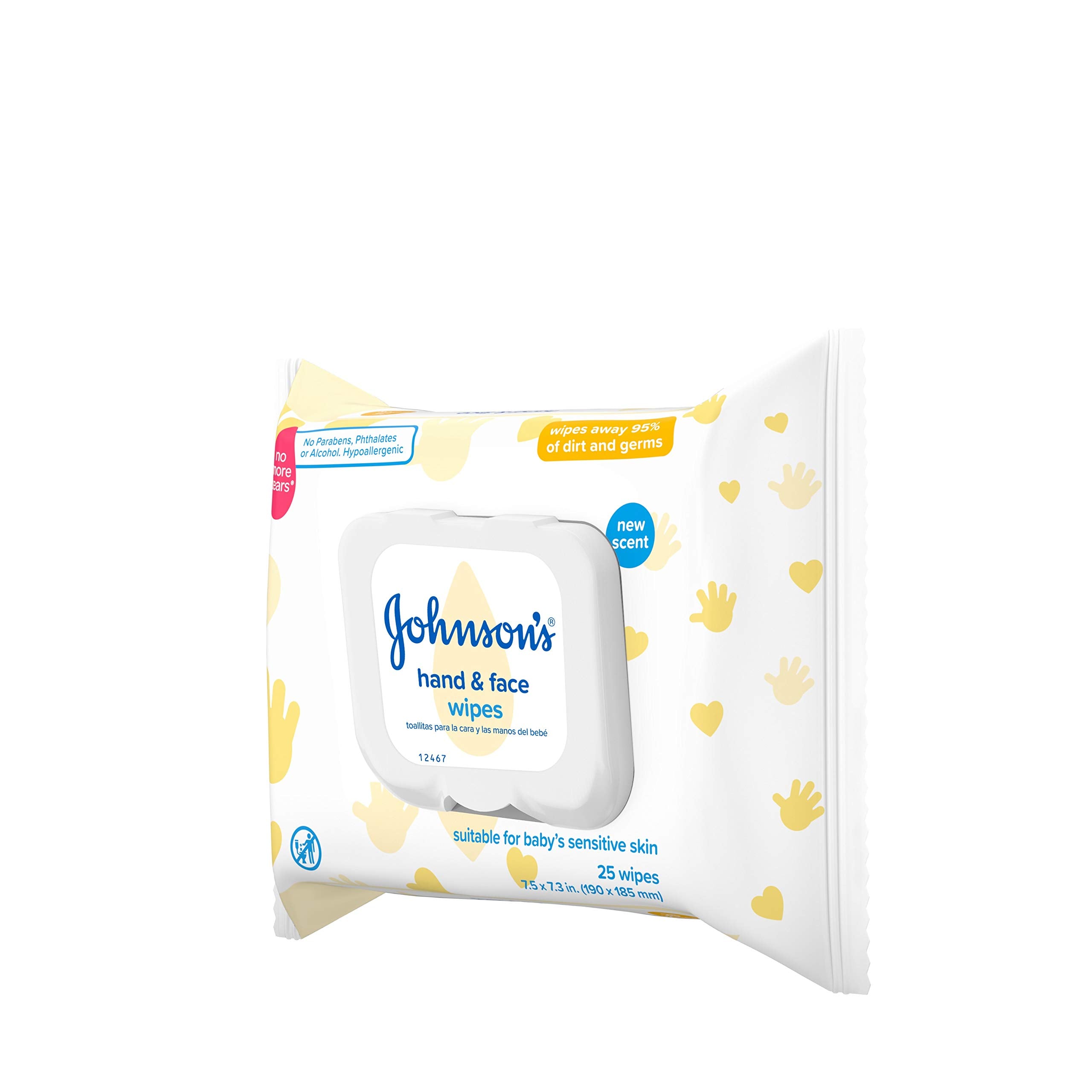 Johnson's wipes provide gentle cleansing whenever you need a fresh clean