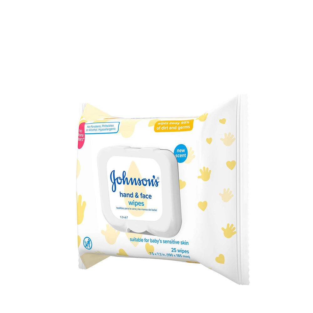 Johnson's wipes provide gentle cleansing whenever you need a fresh clean