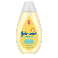 Johnson's Head-To-Toe bottle – gentle cleansing for baby's skin and hair.