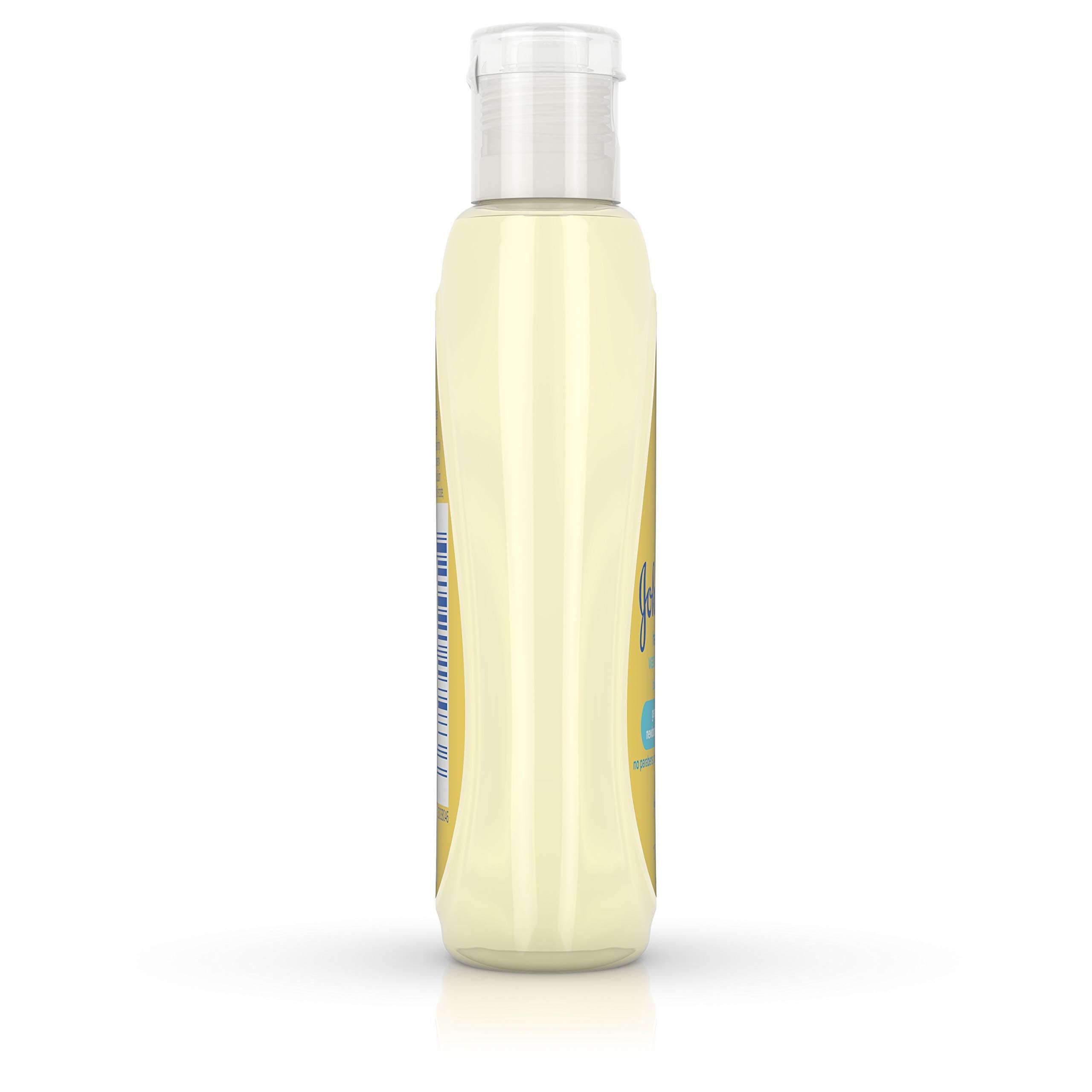 Johnson's Head-to-Toe Tearless Baby Wash pH-balanced label for skin-friendly use