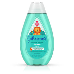 Johnson's No More Tangles kids shampoo smoothing hair after washing