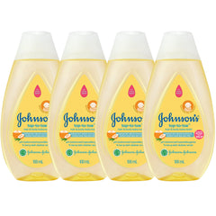Johnson's Top-to-Toe bottle front view featuring tear-free cleansing for delicate skin