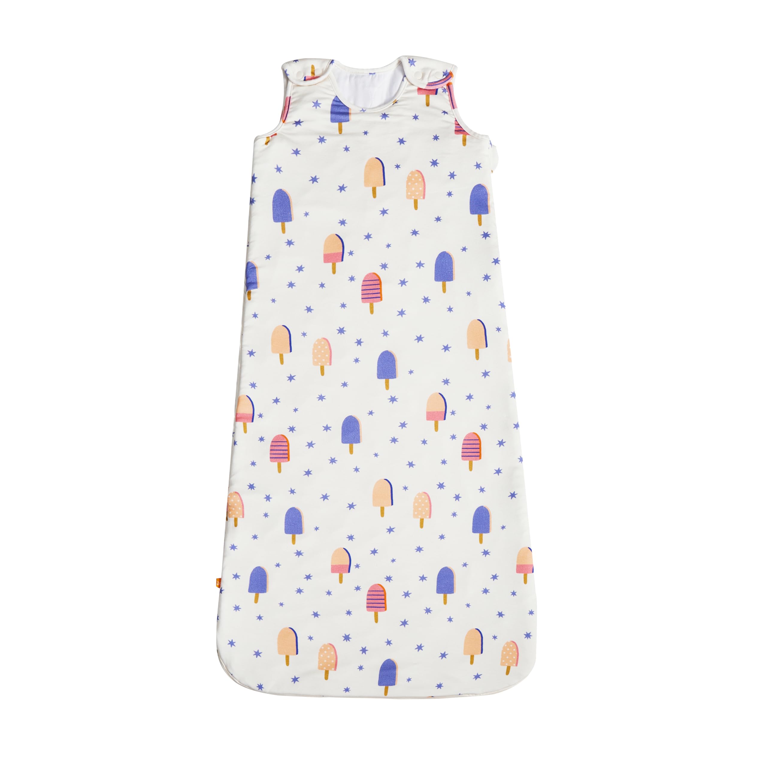 JOI all-season sleeping bag Popsicle front view shows cozy warmth