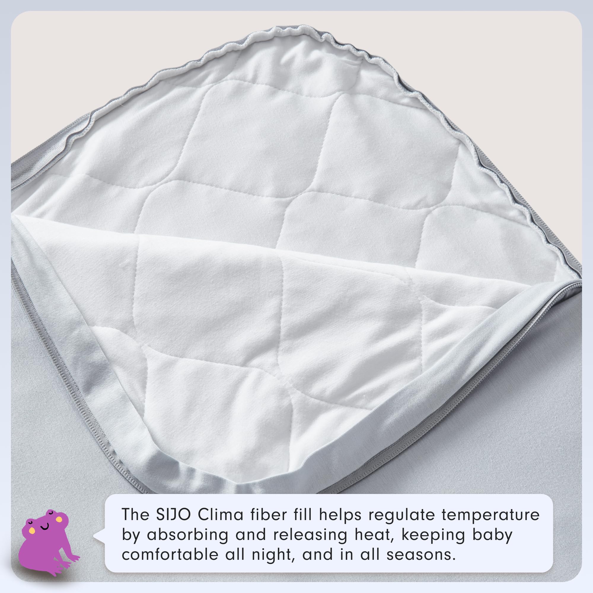 JOI CLIMA temperature control adapts to room temps for steady baby warmth.