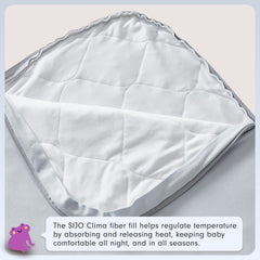 JOI CLIMA temperature control adapts to room temps for steady baby warmth.