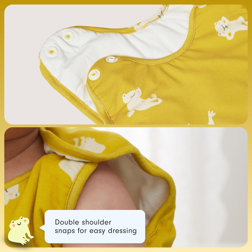 JOI Sleep Sack with double shoulder snaps for quick dressing