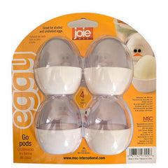 Joie Eggy Go Pods seal in odor for fresher snacks during commutes.