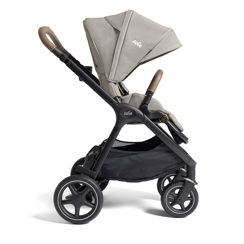 Joie Kava travel system compatible with Joie infant car seats.