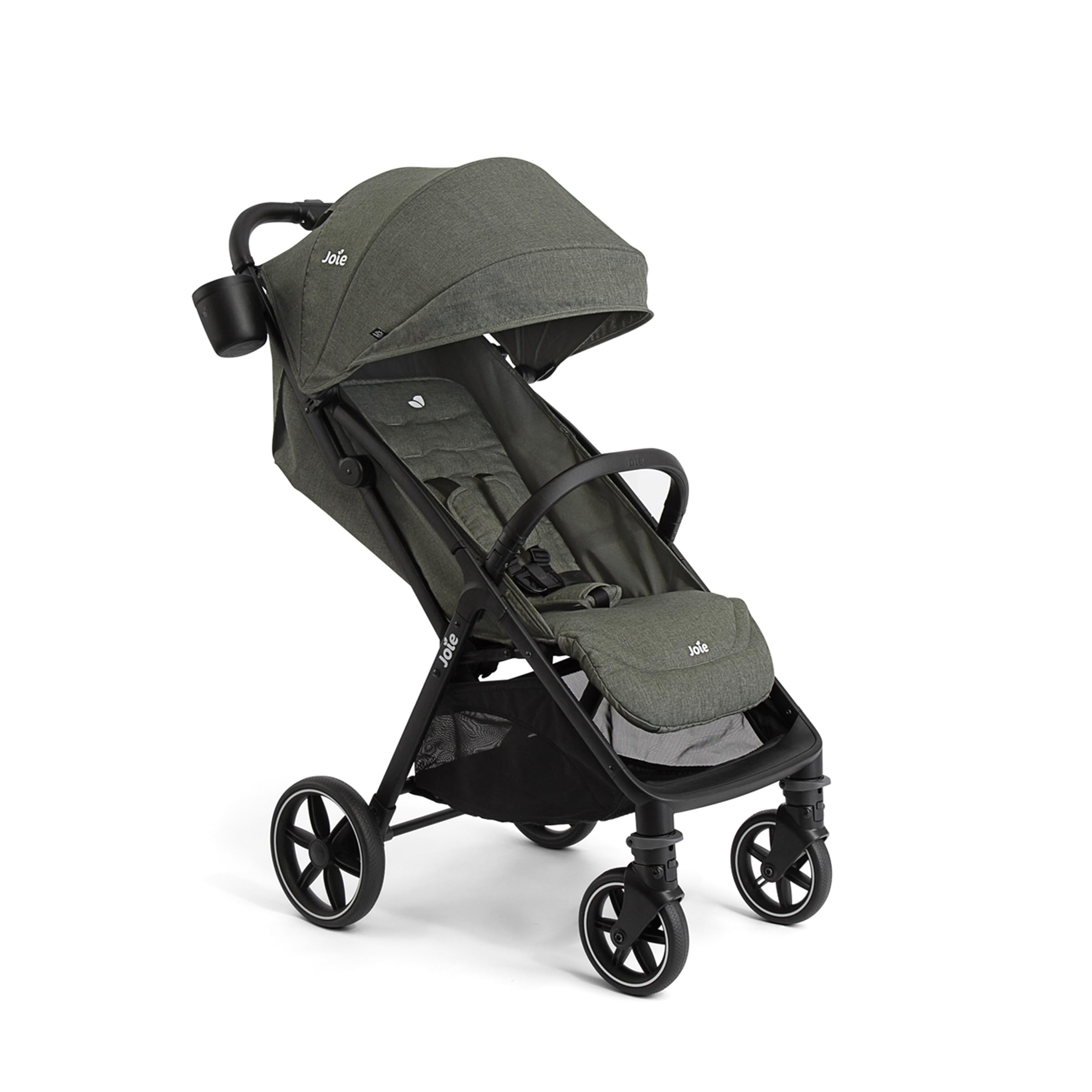 Joie Nutmeg unfolded for easy use and smooth maneuverability