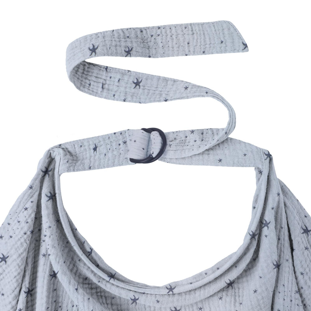 Jojedomo muslin nursing cover soft cotton texture gentle on delicate skin