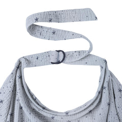 Jojedomo muslin nursing cover soft cotton texture gentle on delicate skin