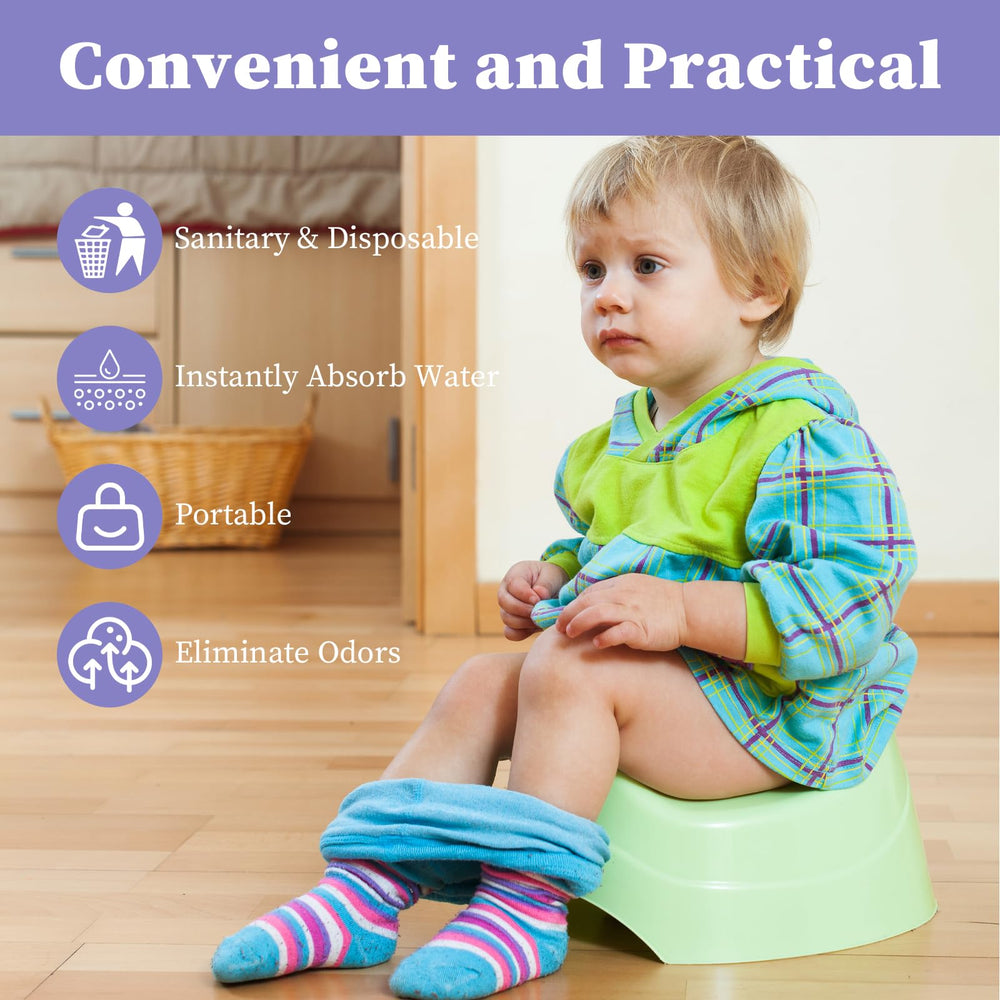 JOJHDR compact portable design eases travel potty sessions.
