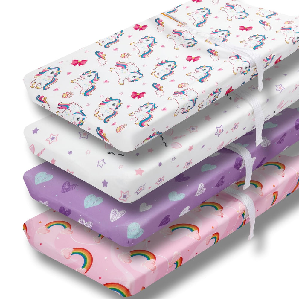 Jola's House 4-pack soft changing pad cover for a cozy nursery setup