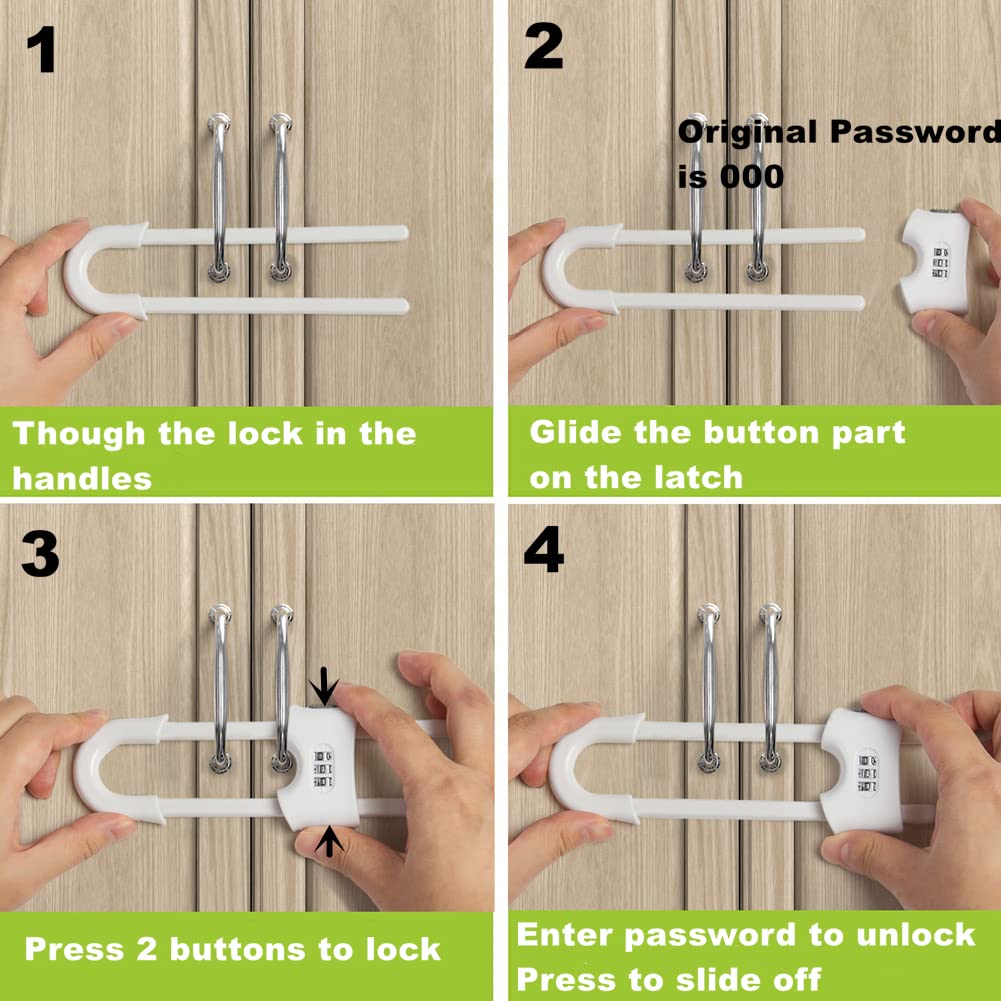 Jola's House double-button code design adds extra security.