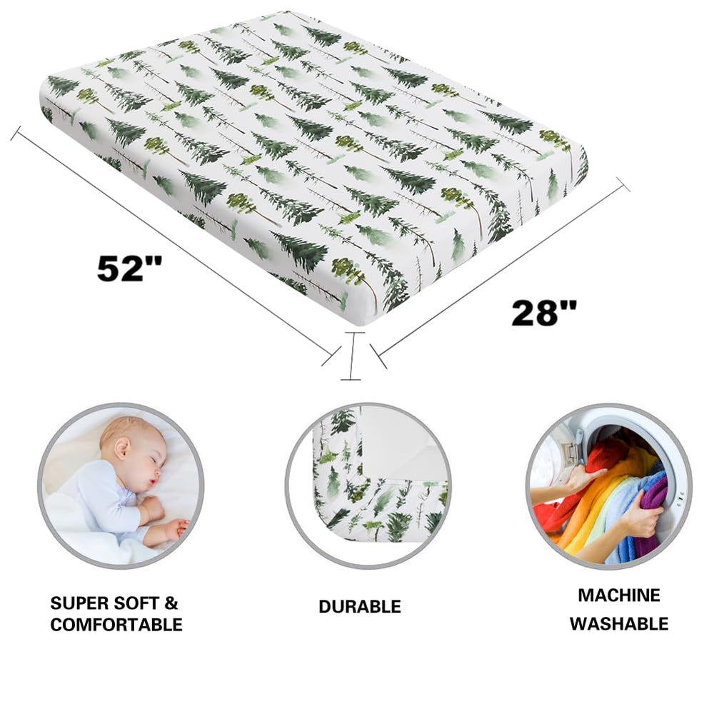 Jola's House fade-resistant forest designs brighten nursery spaces.