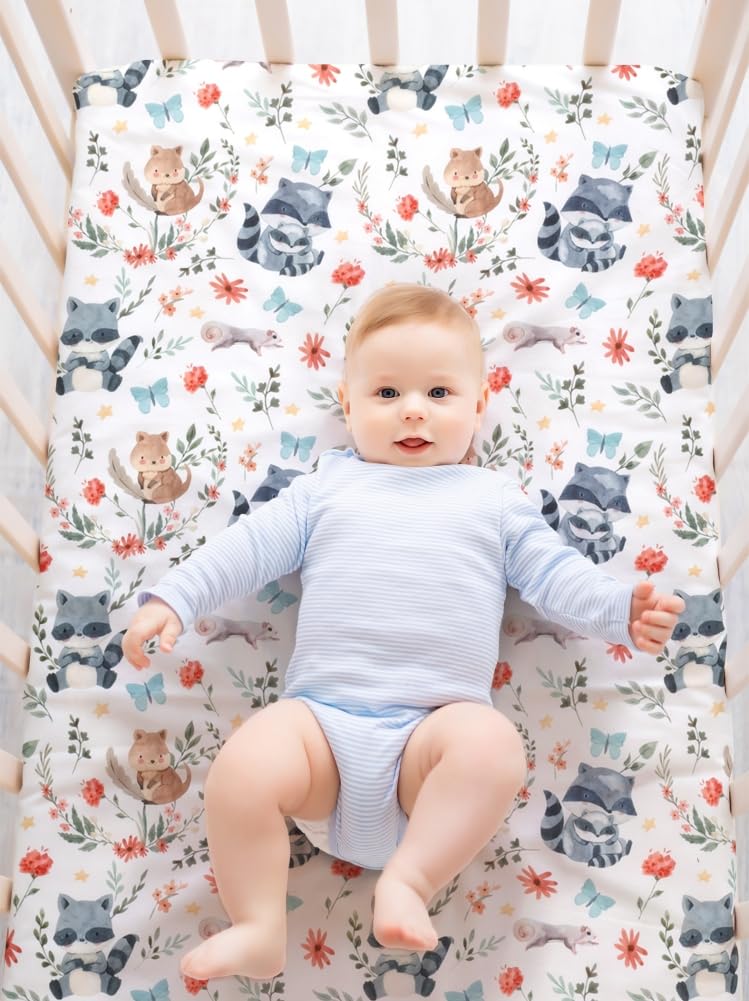 Jola's House fade‑resistant crib sheets color stays bright after washing