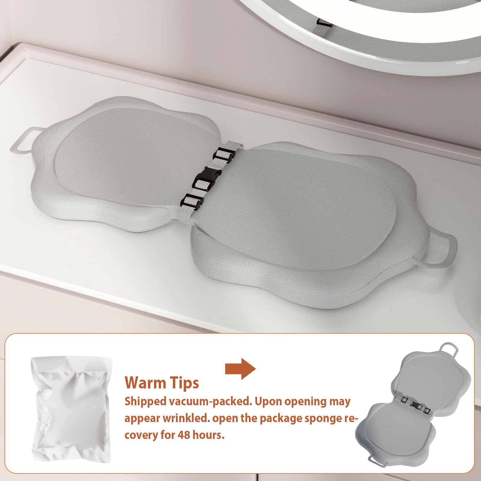Jolensoy baby changing pad on-the-go setup suits cars, planes, and public spaces.