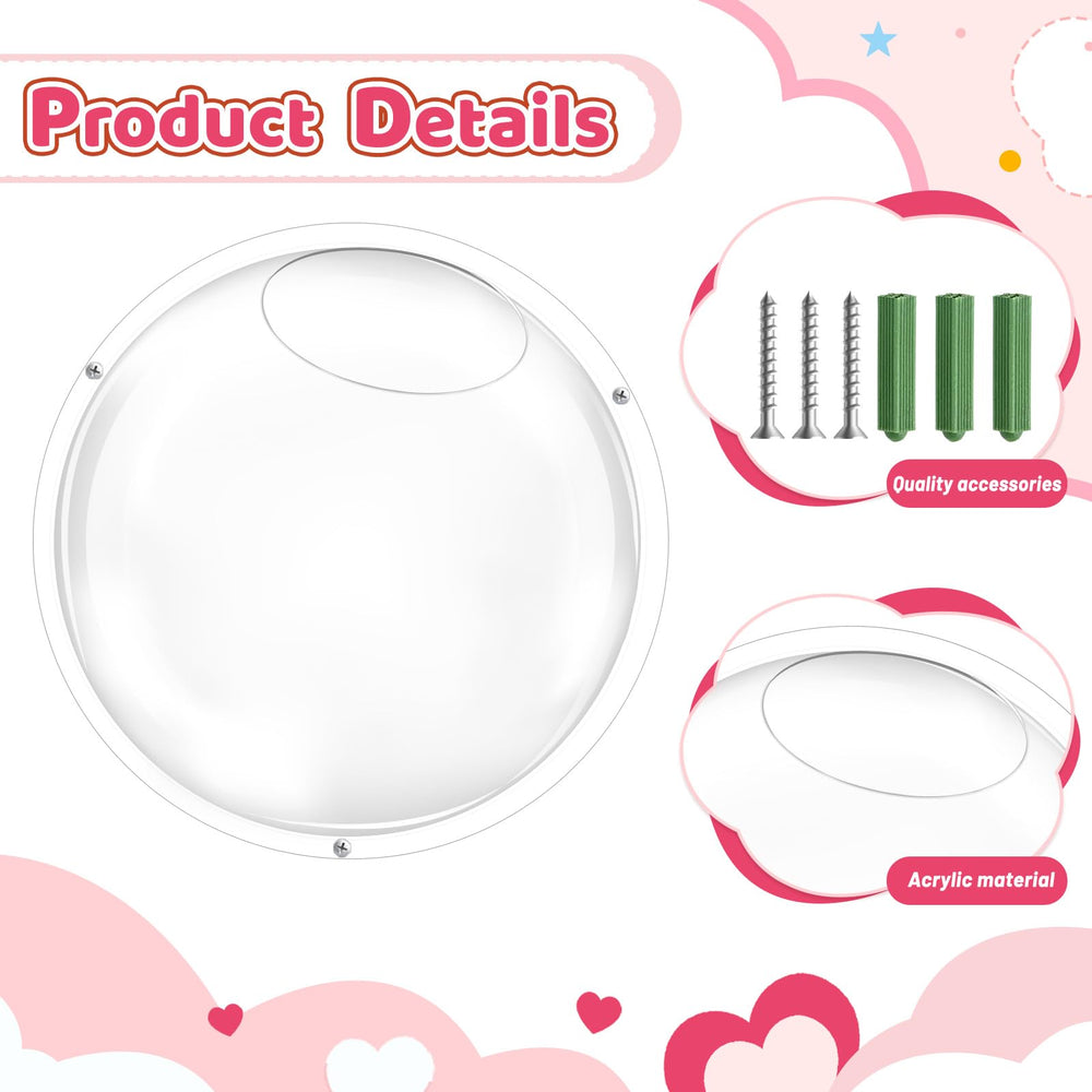 JolliKids clear acrylic toy holder keeps contents visible.