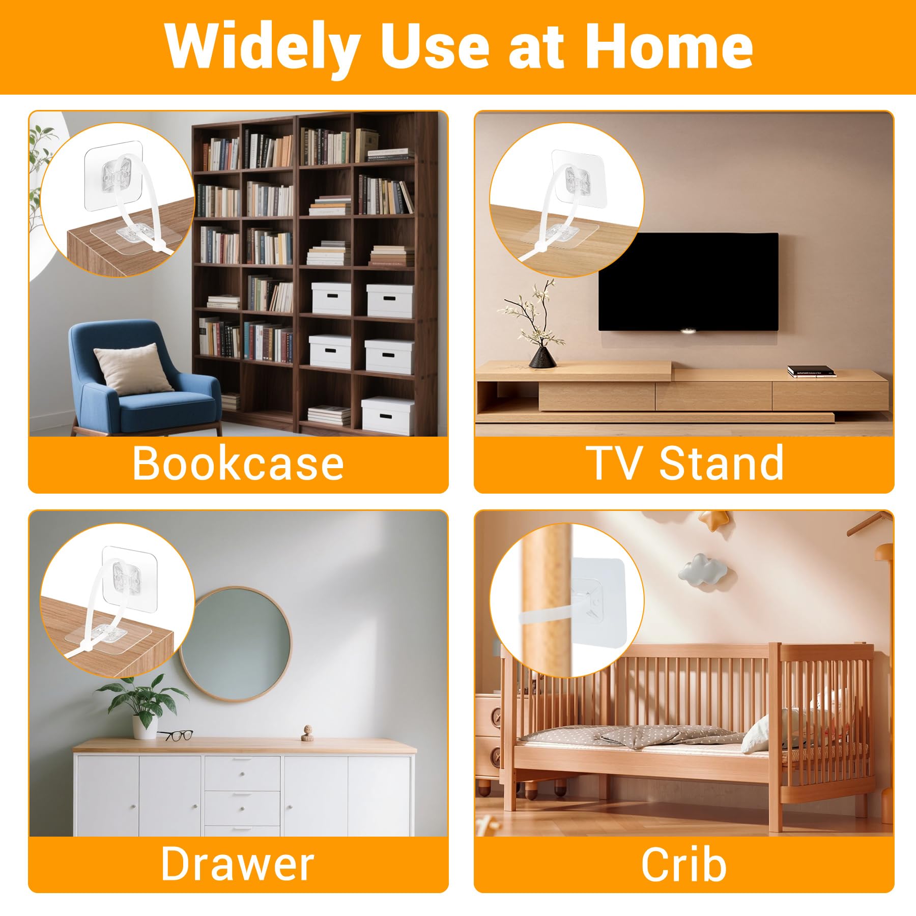 Easy installation and removal for cleaning or relocation