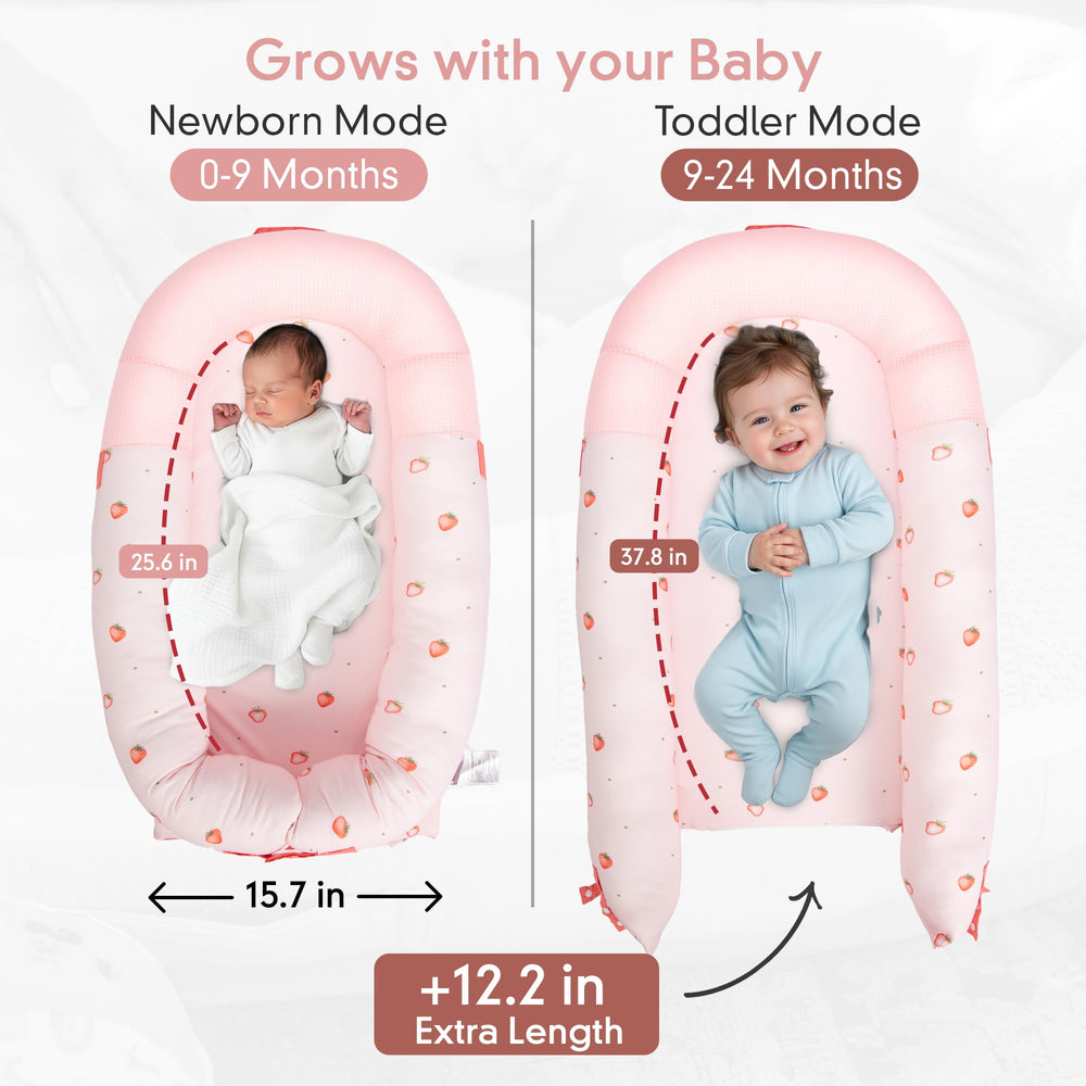 JollyBoo lounger is portable with three handles for easy transport