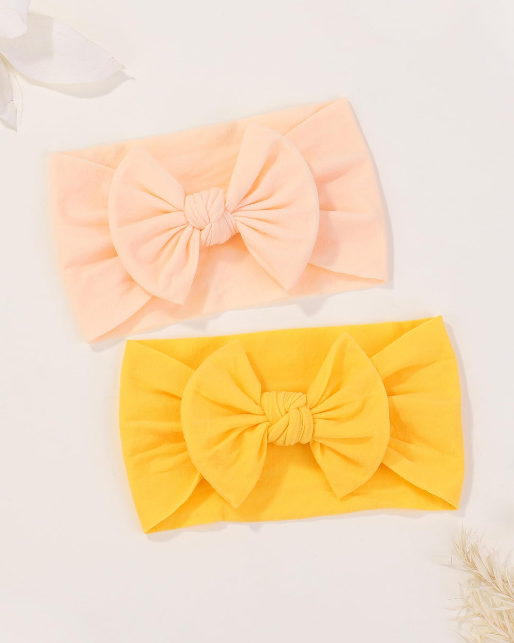 Jollybows baby headbands with bows; easy to match with outfits