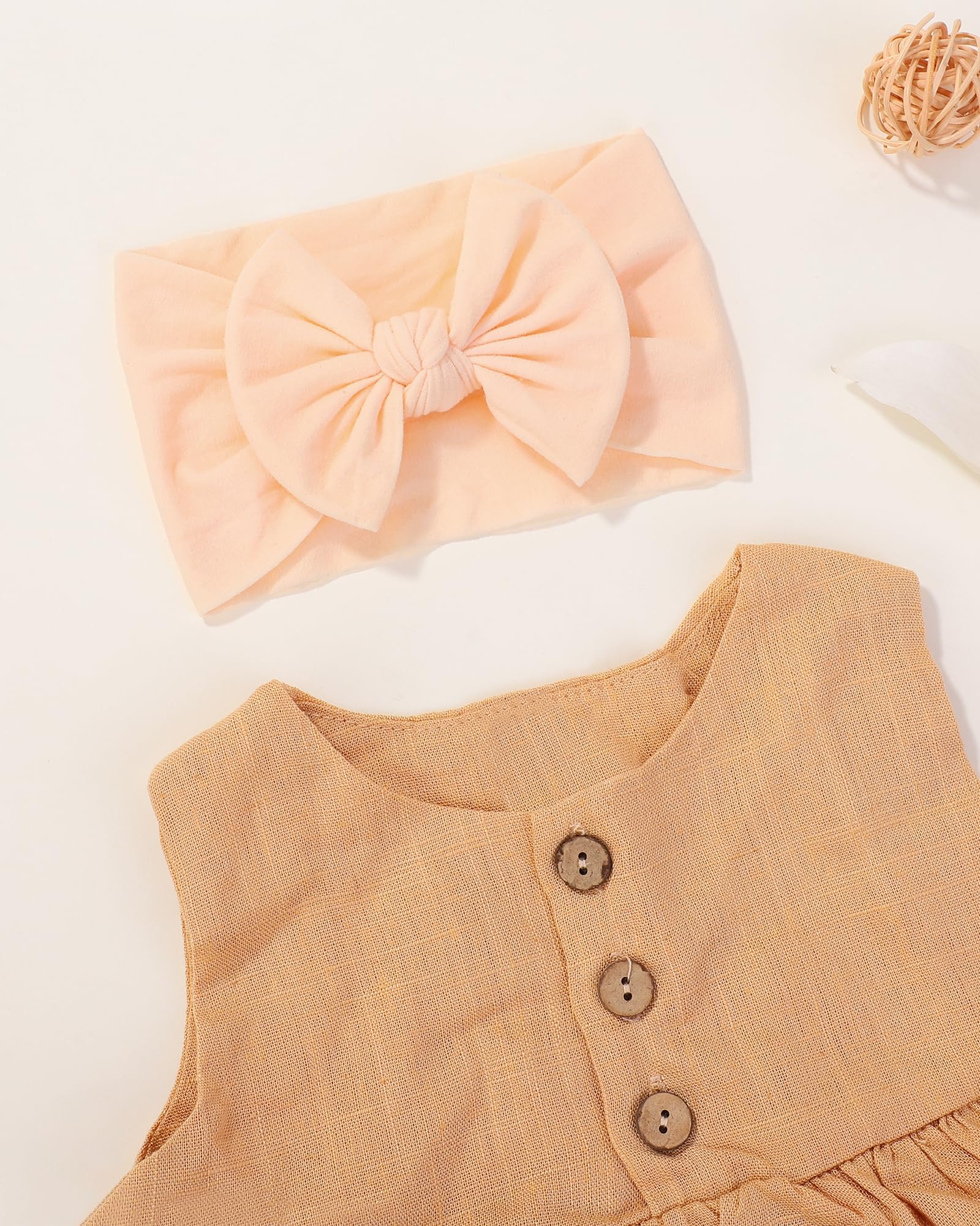 Jollybows one-size headband with attached bow; comfortable for active kids