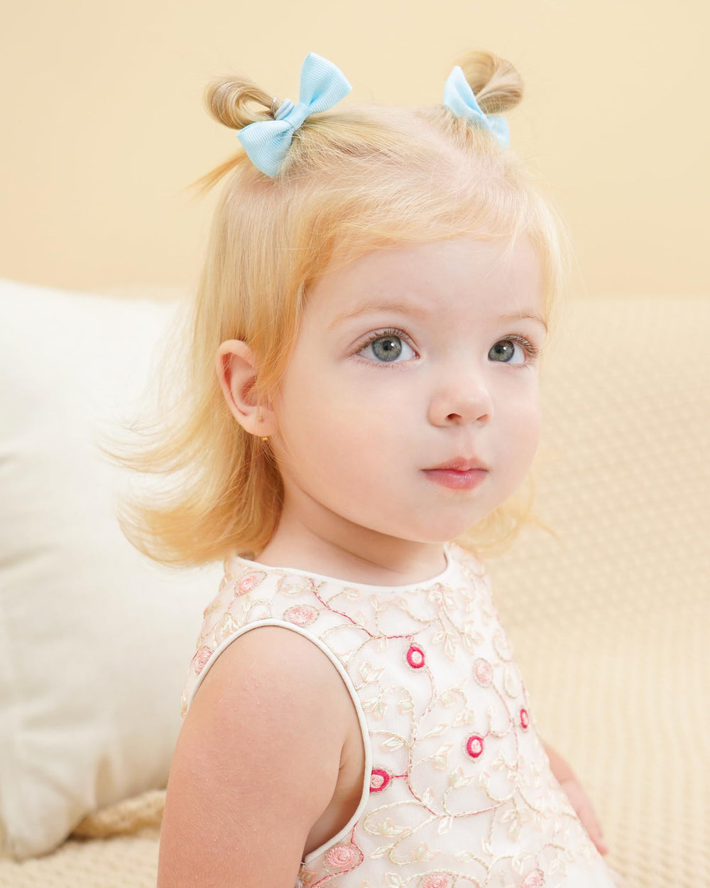 Jollybows bow detail in soft fabric ideal for daily wear.