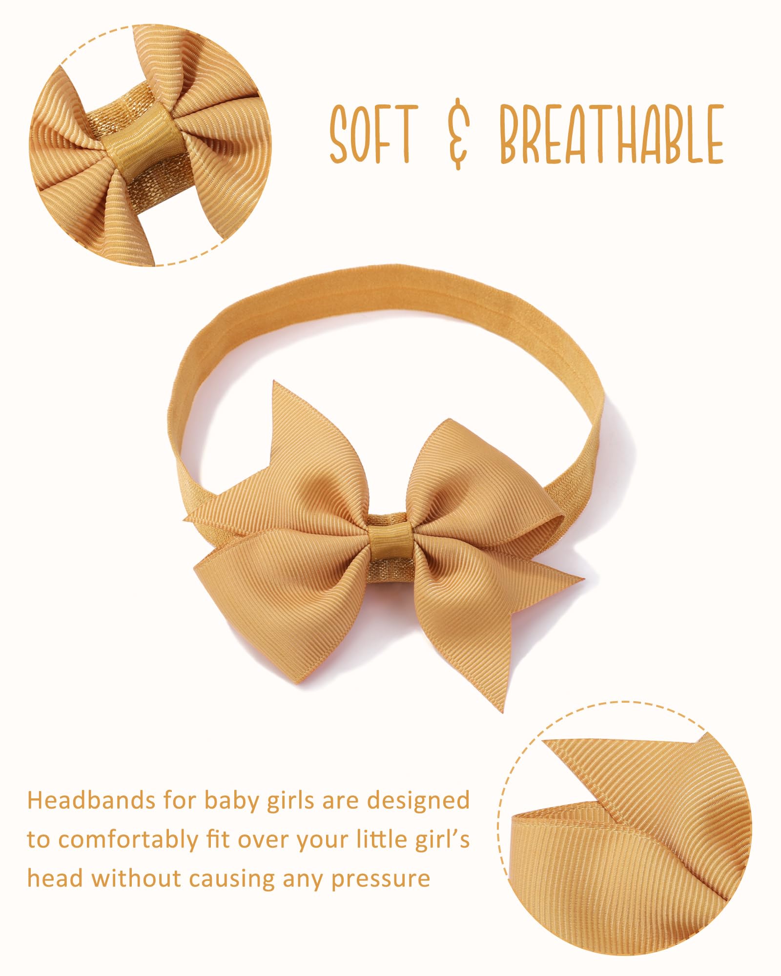 Jollybows color display, mix-and-match set for joyful styling options.