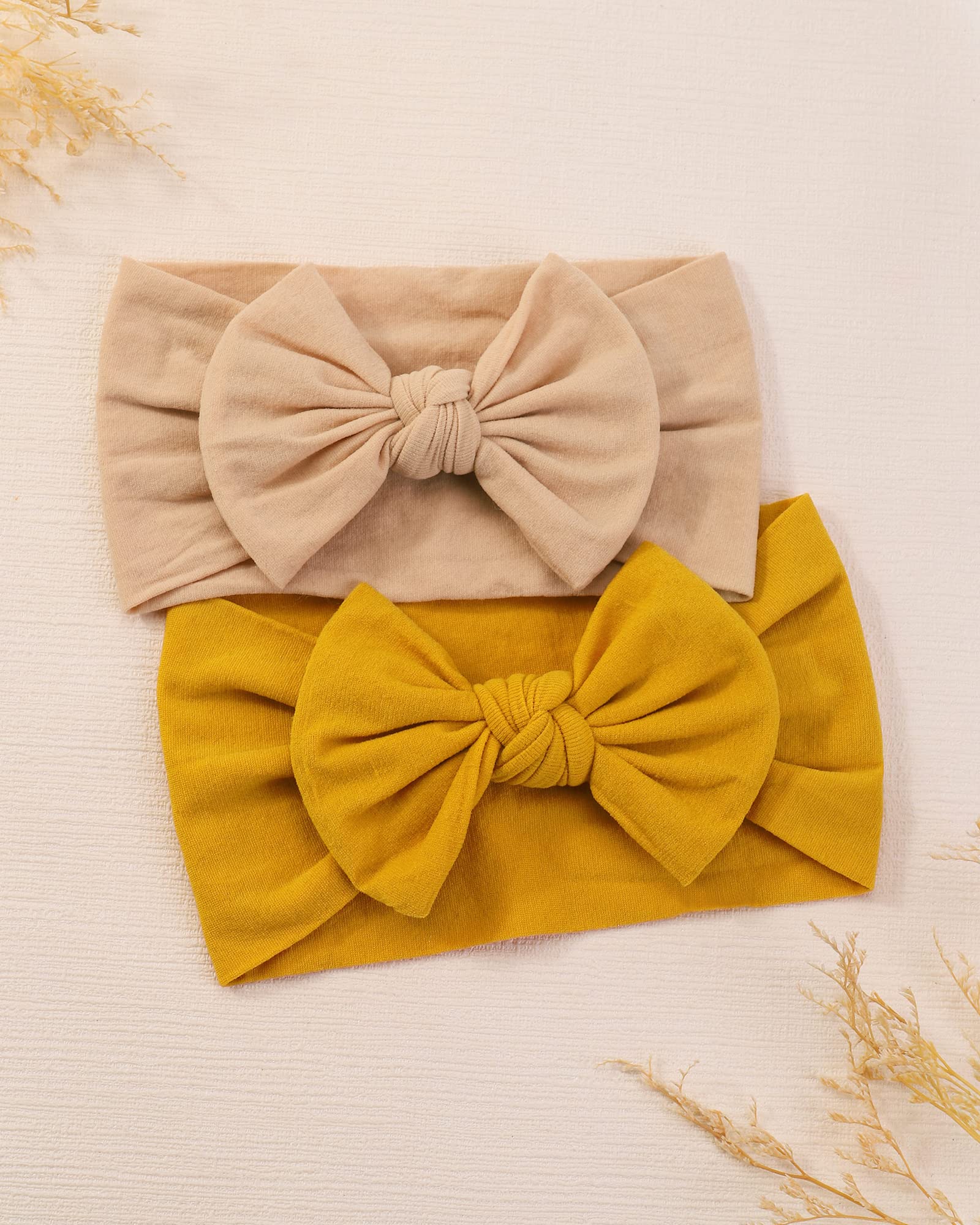Jollybows festive plaid pattern headband for holiday photos.