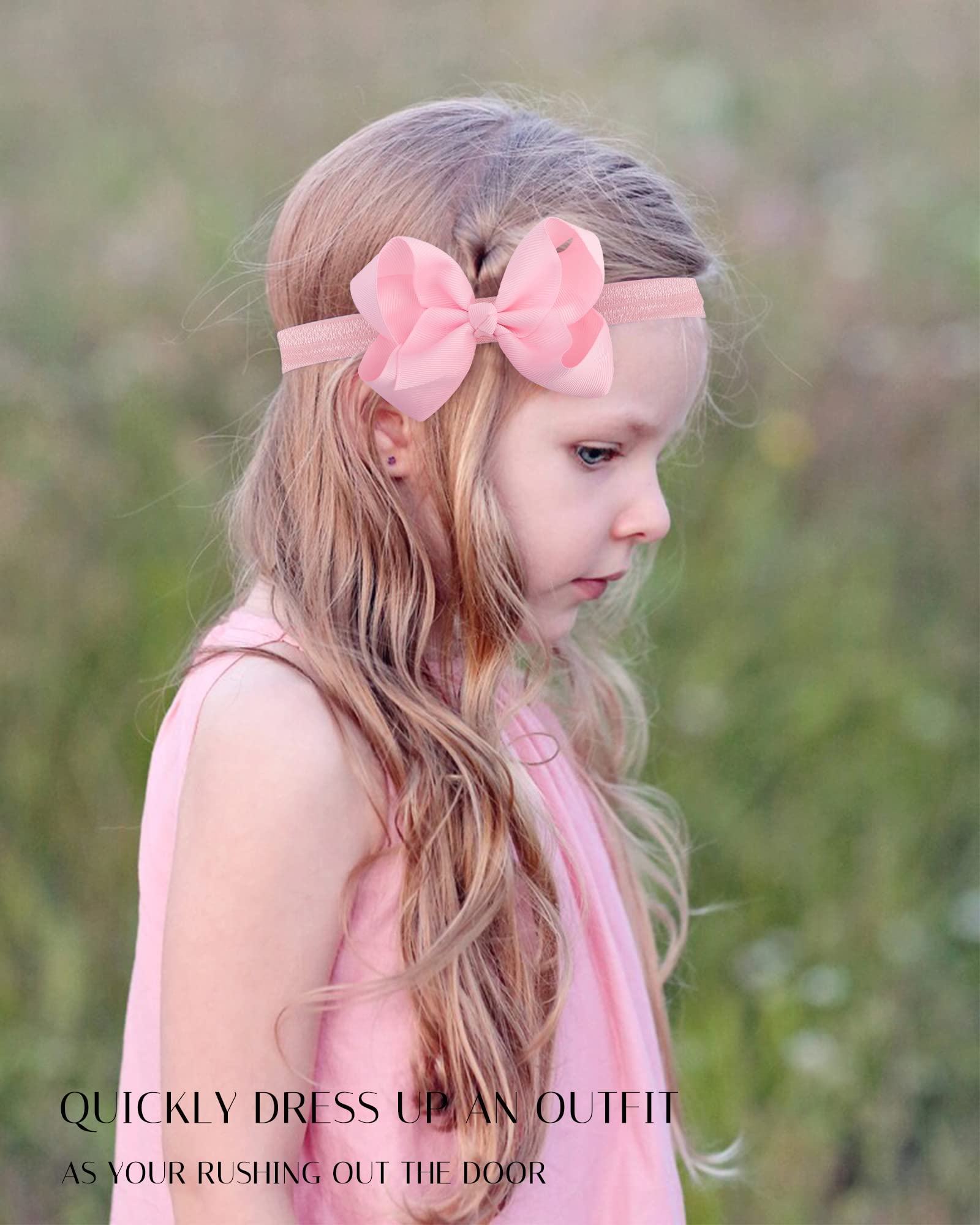 Jollybows hairband burgundy 4in bow close-up versatile for special occasions.