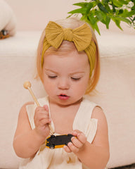 Jollybows olive nylon headband with durable elasticity for daily use