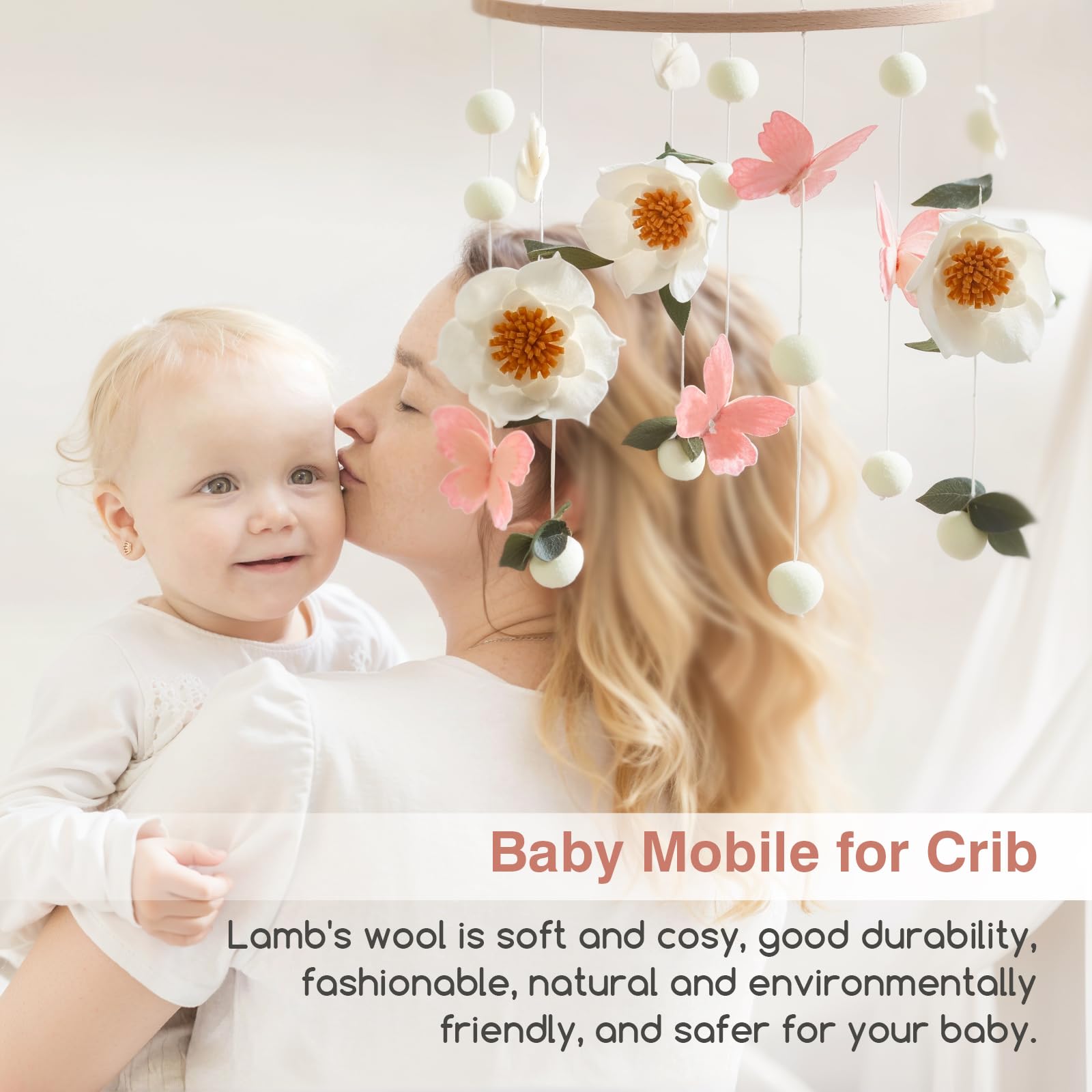 JolyRolyPal cotton dolls offer soft texture for baby's visual exploration.