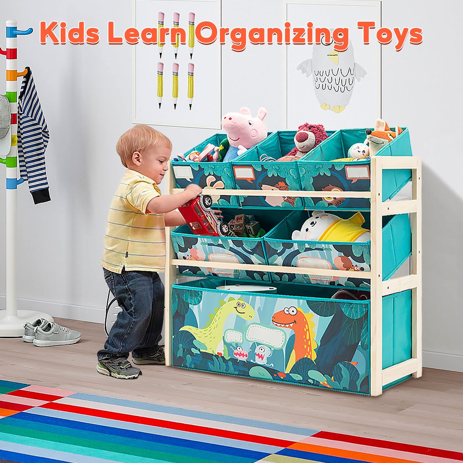 Jomifin storage solution keeps living spaces neat and accessible.