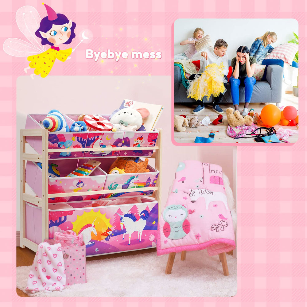 Jomifin dinosaur organizer in nursery creates calm, neat space
