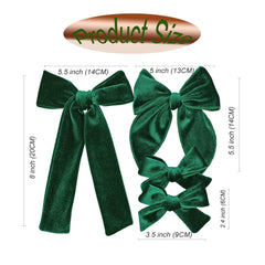 Jomila knot bow clip adds a cute, polished finish to hairstyles